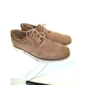 Rockport Mens Brown Suade Oxford Shoes Size 13